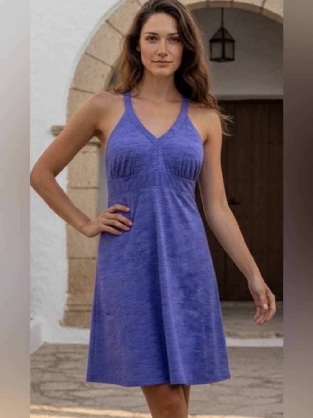 Outdoor Lifestyle Celeste Performance Dress XL Purple Sleeveless Athletic Sporty